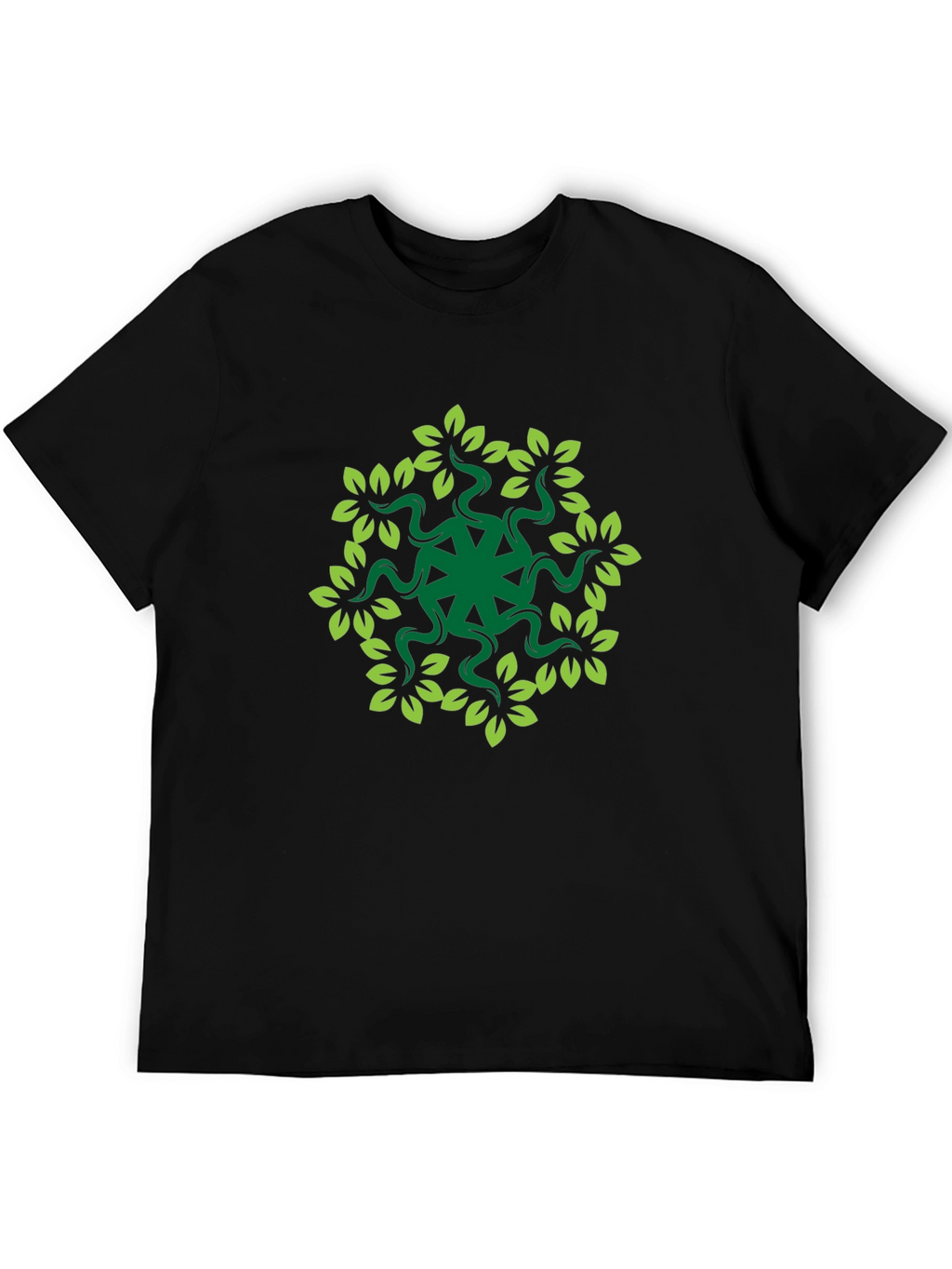 Nature Mandala Graphic T-Shirt