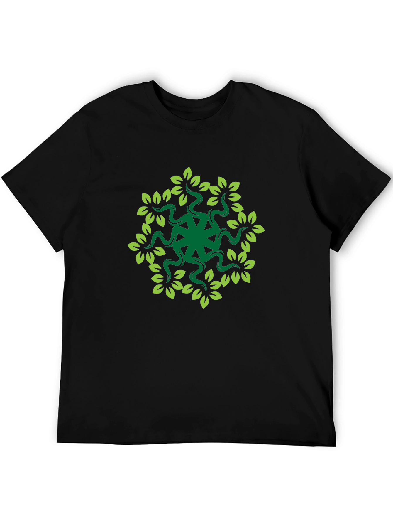 Nature Mandala Graphic T-Shirt