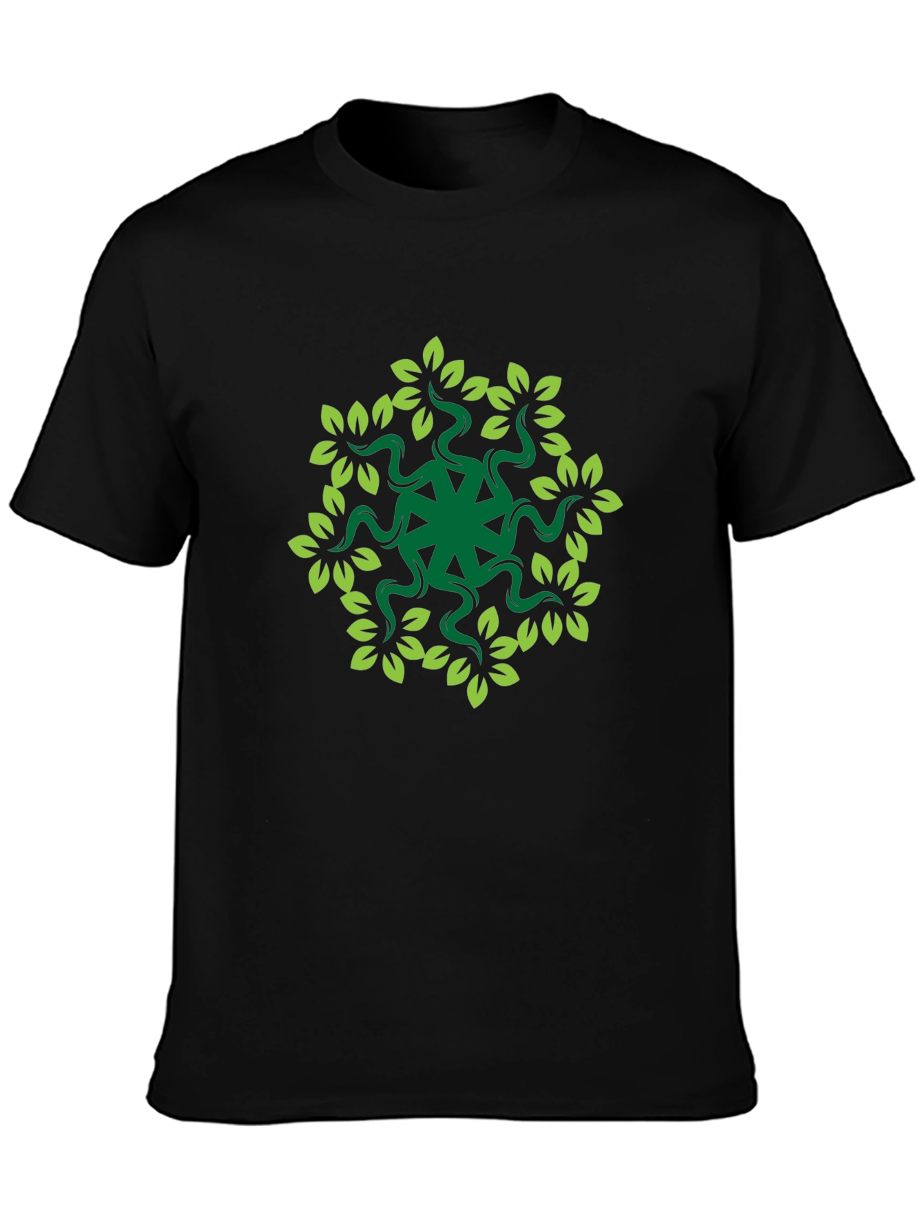 Nature Mandala Graphic T-Shirt