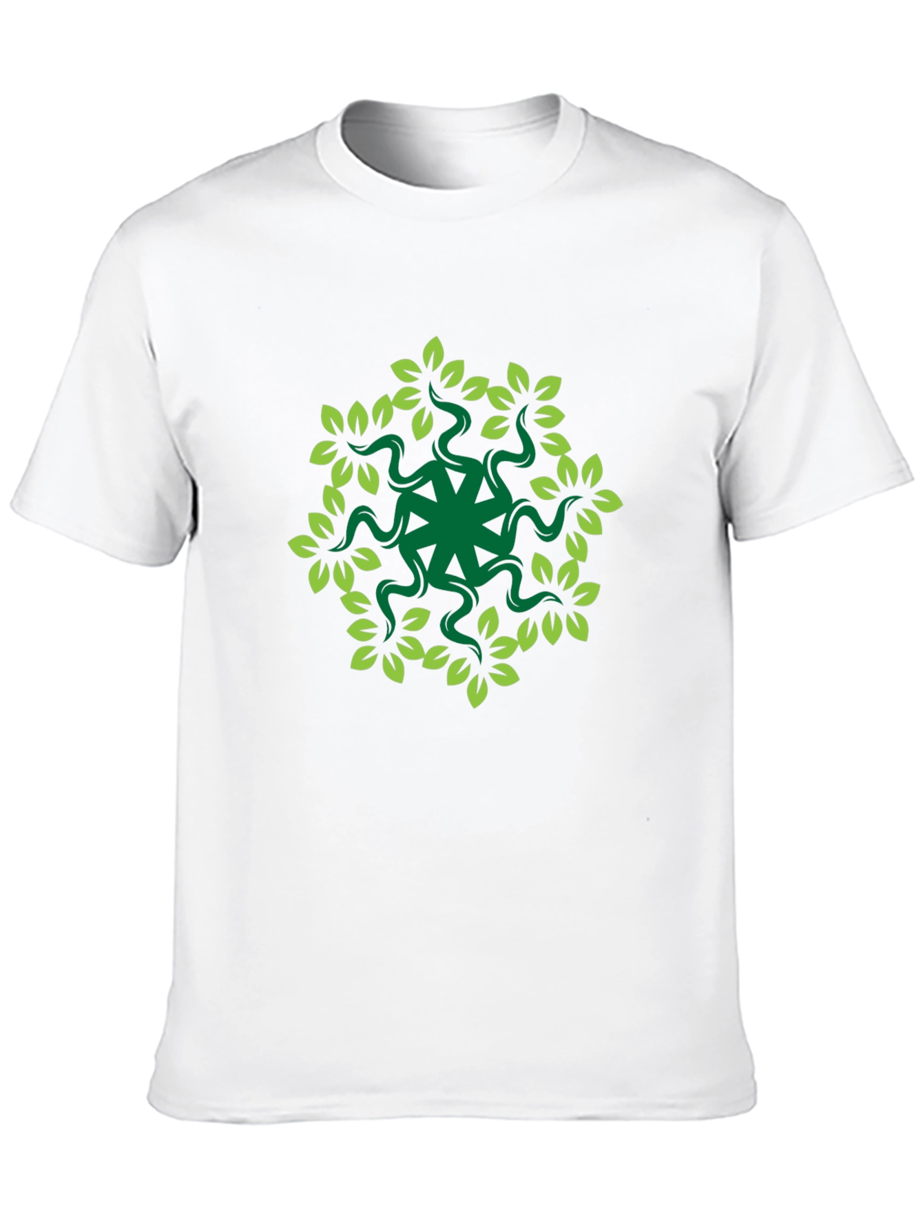 Nature Mandala Graphic T-Shirt