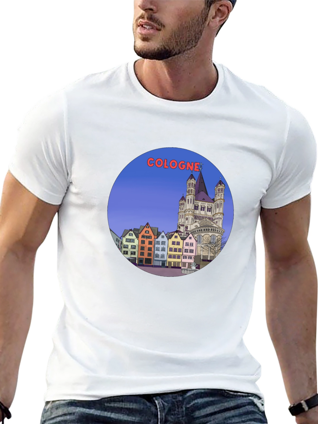 Cologne Germany T-Shirt - Unique City Souvenir Tee