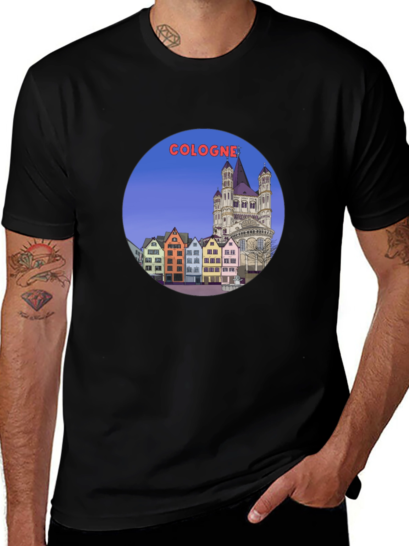 Cologne Germany T-Shirt - Unique City Souvenir Tee
