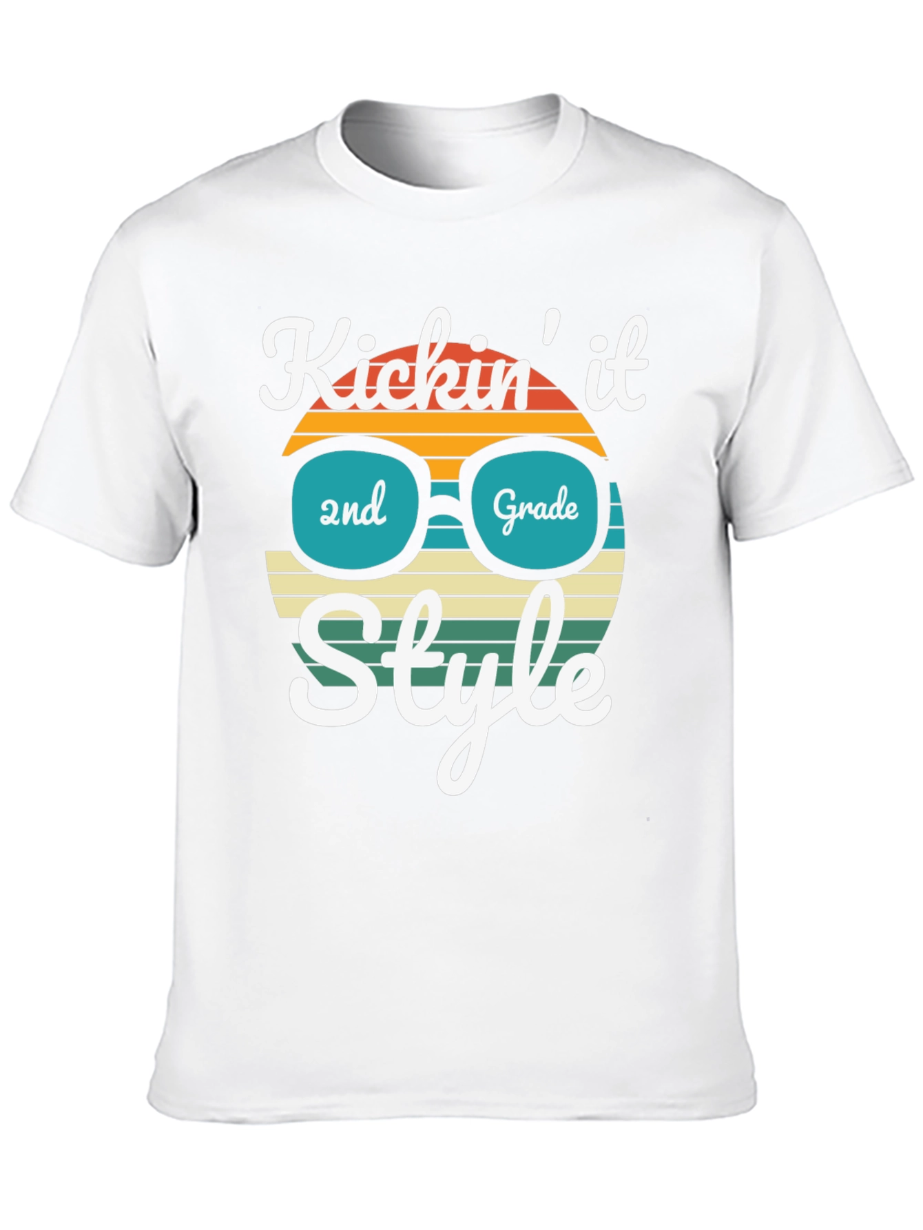 Kicking It 2nd Grade Style T-Shirt