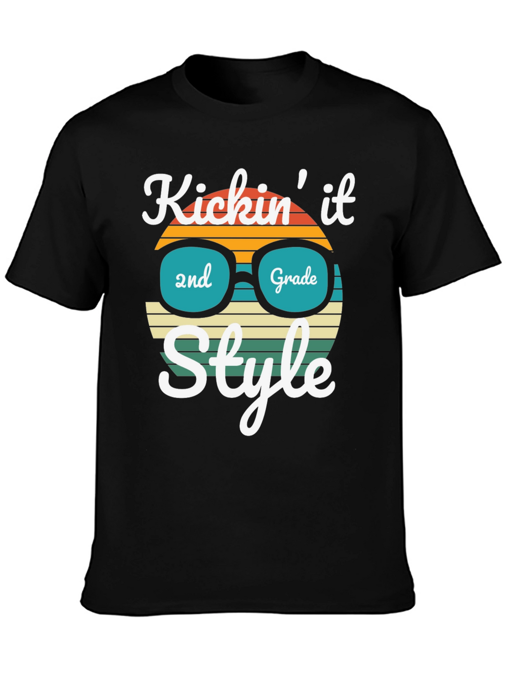 Kicking It 2nd Grade Style T-Shirt
