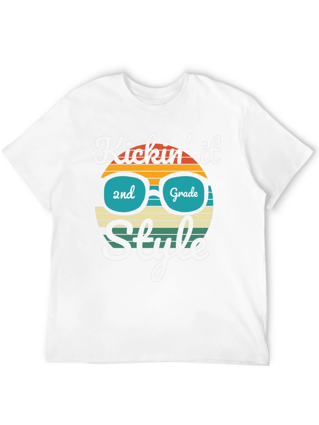Kicking It 2nd Grade Style T-Shirt