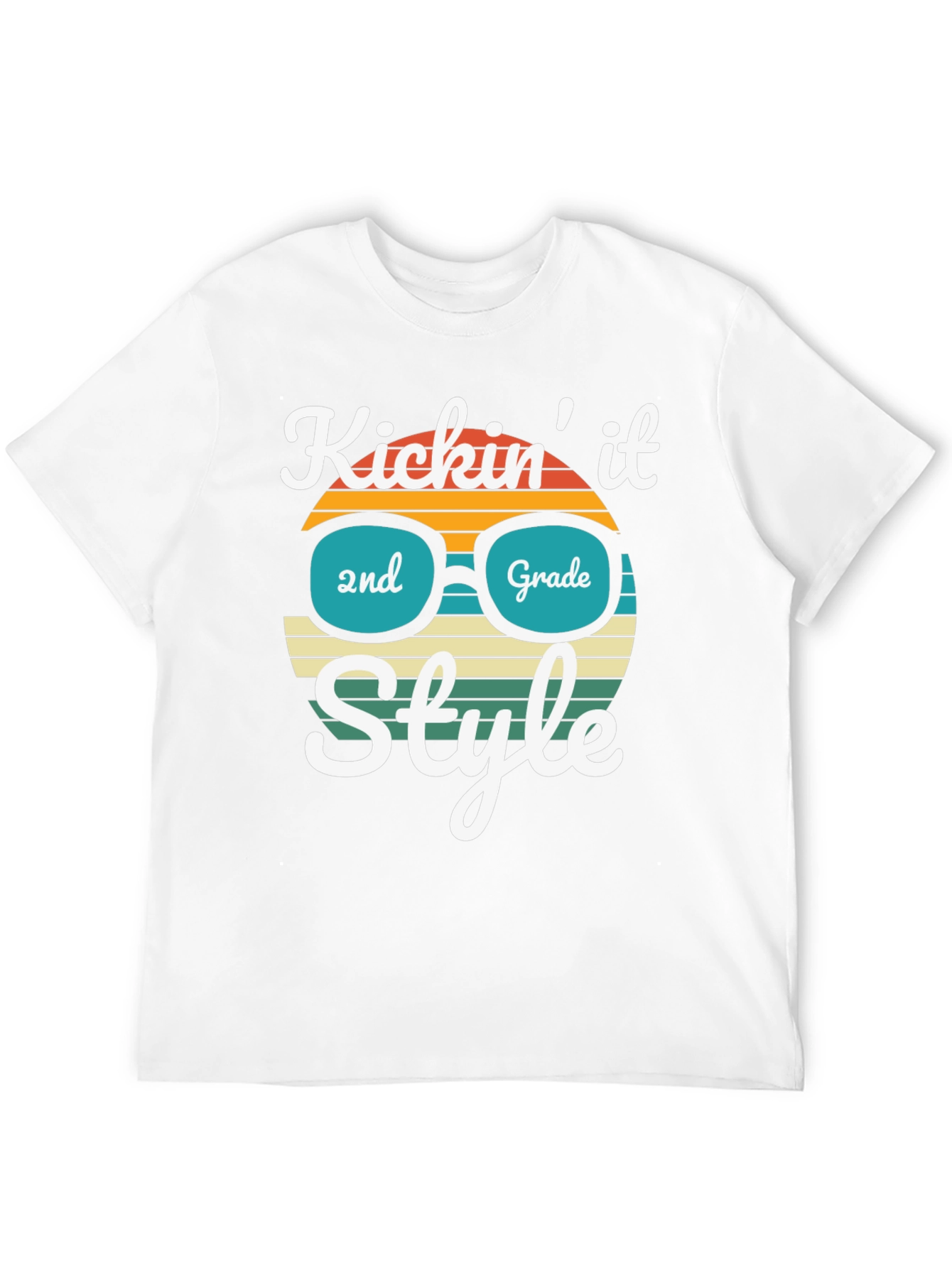 Kicking It 2nd Grade Style T-Shirt