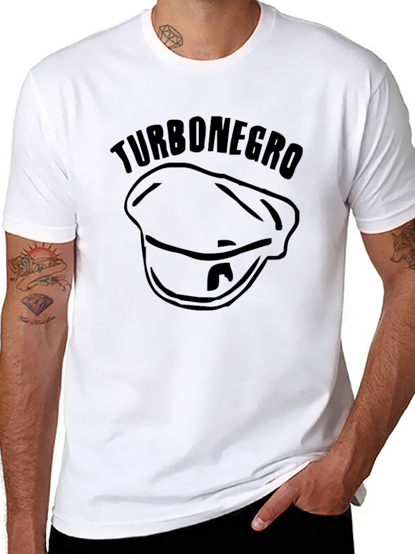 Turbonegro Black T-Shirt - Band Logo