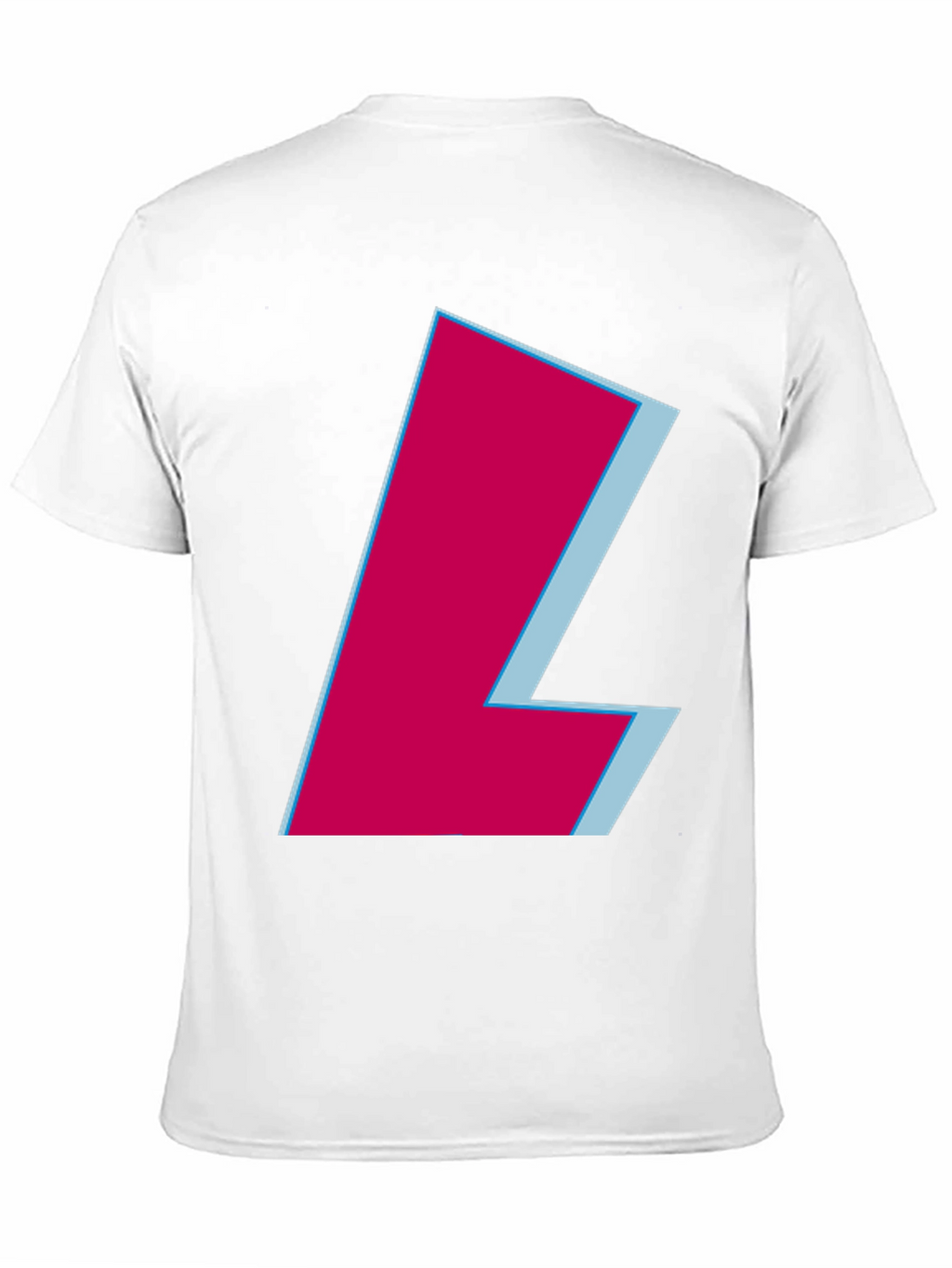 Modern L Graphic Tee - Black Casual Shirt