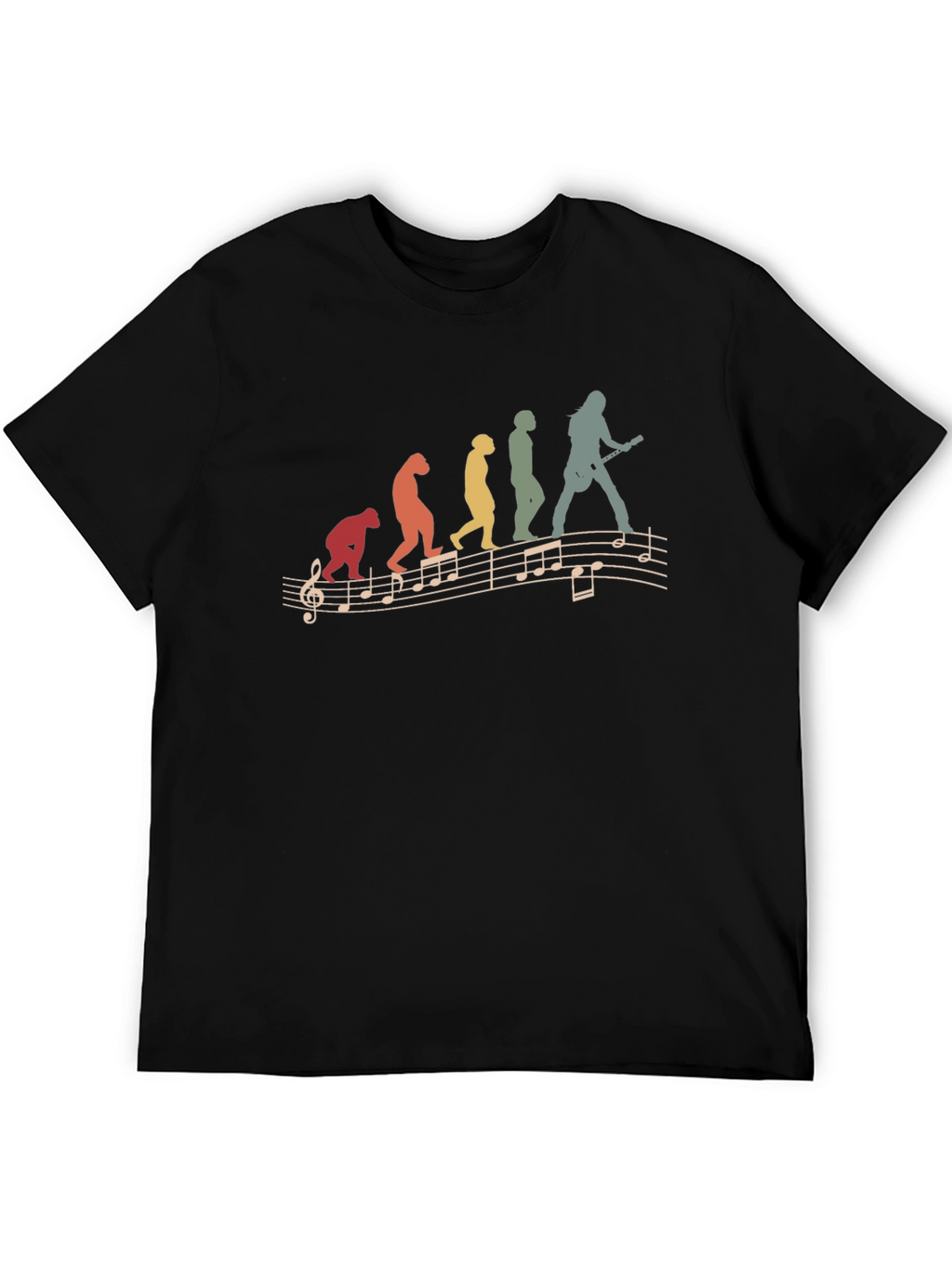 Evolution of Rock T-Shirt | Music Lover Tee