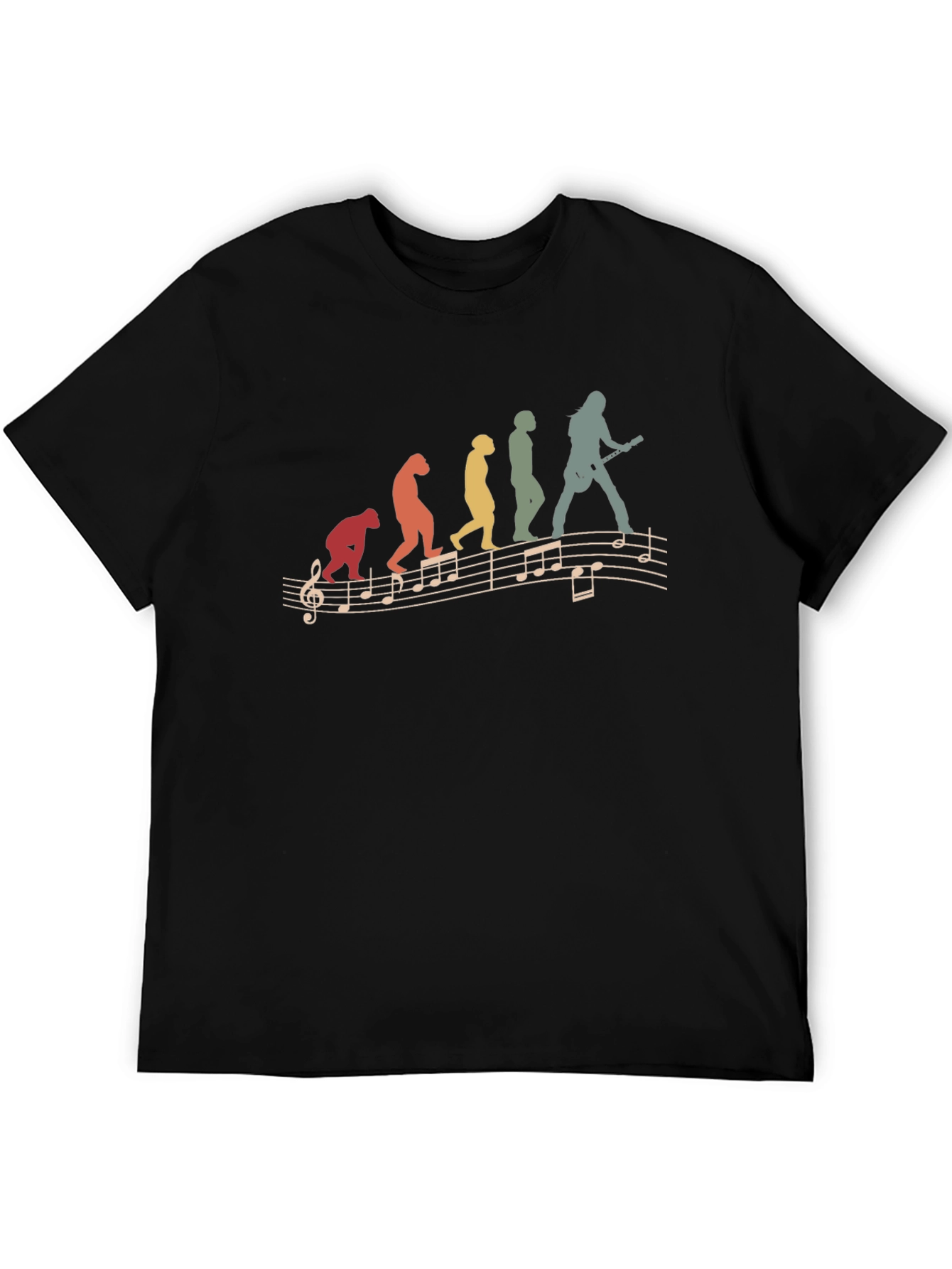Evolution of Rock T-Shirt | Music Lover Tee