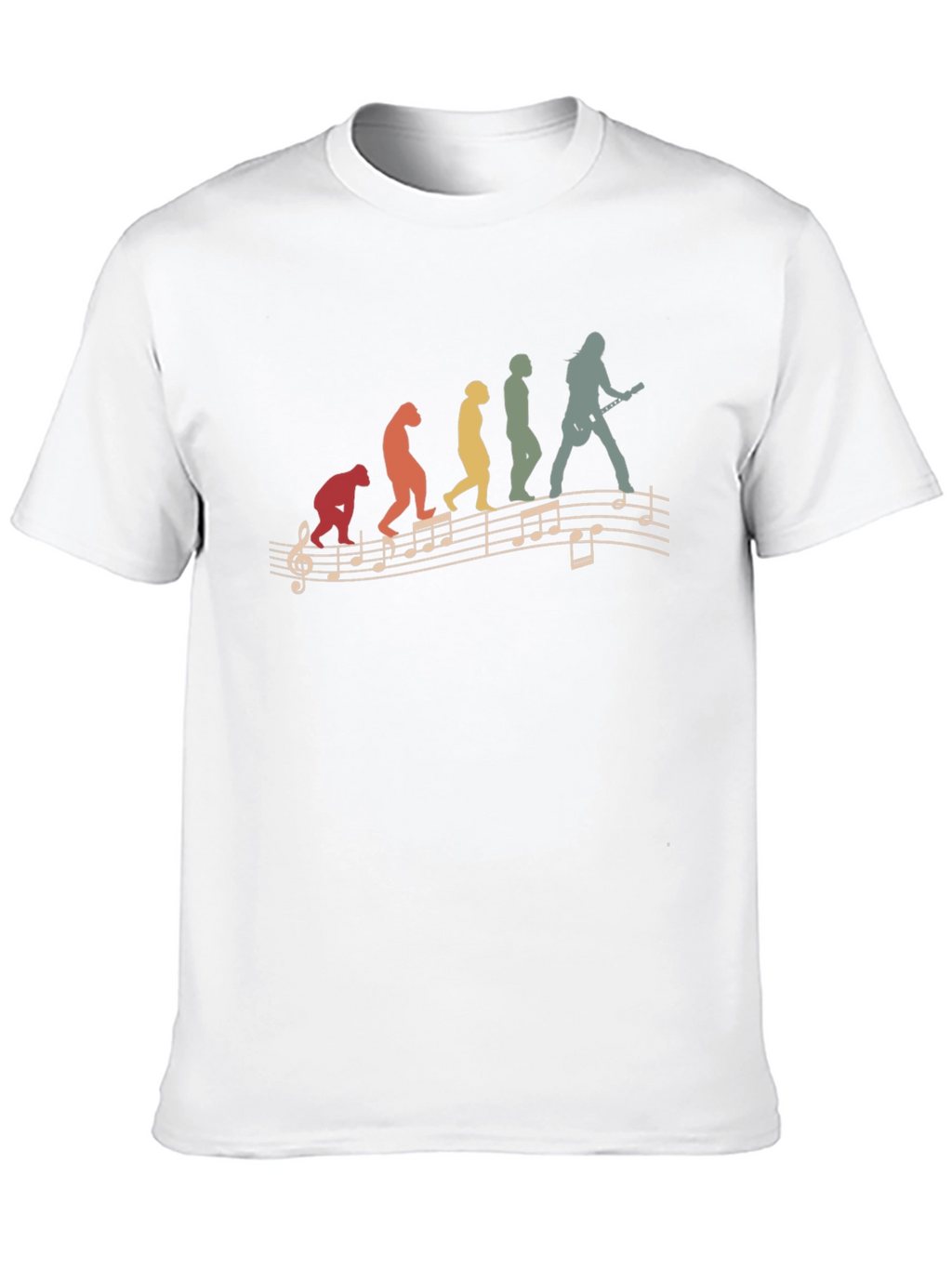 Evolution of Rock T-Shirt | Music Lover Tee