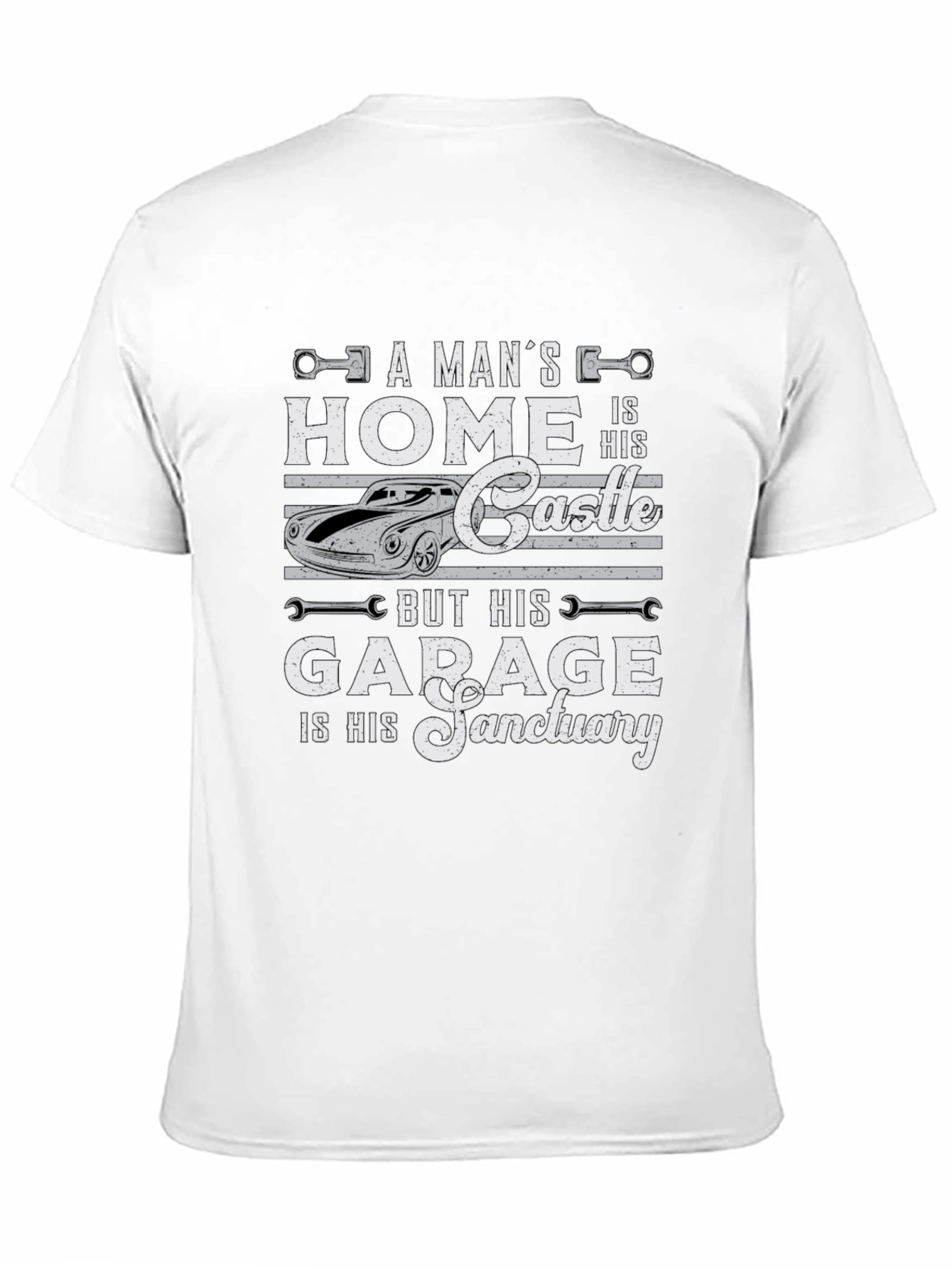Mens Garage Sanctuary Graphic Tee
