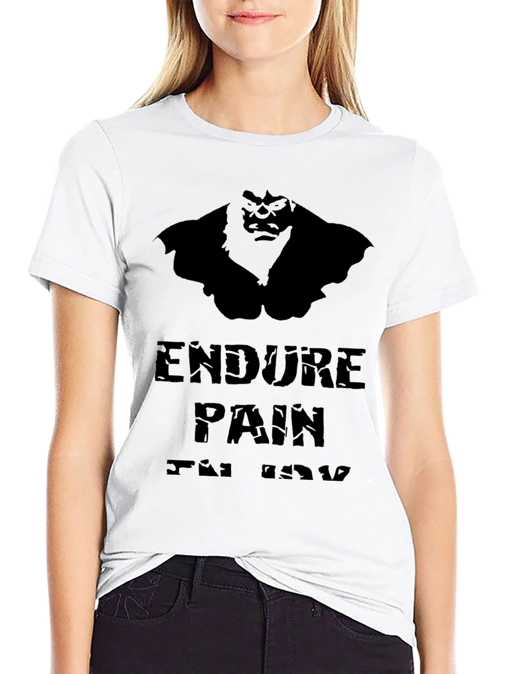 Endure Pain T-Shirt - Gorilla Graphic