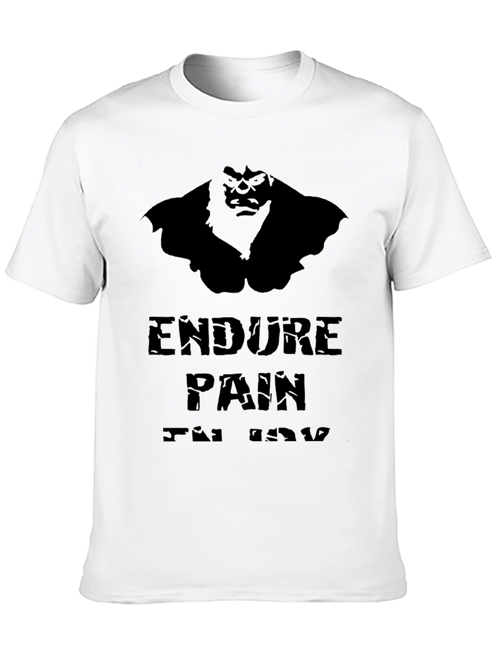 Endure Pain T-Shirt - Gorilla Graphic