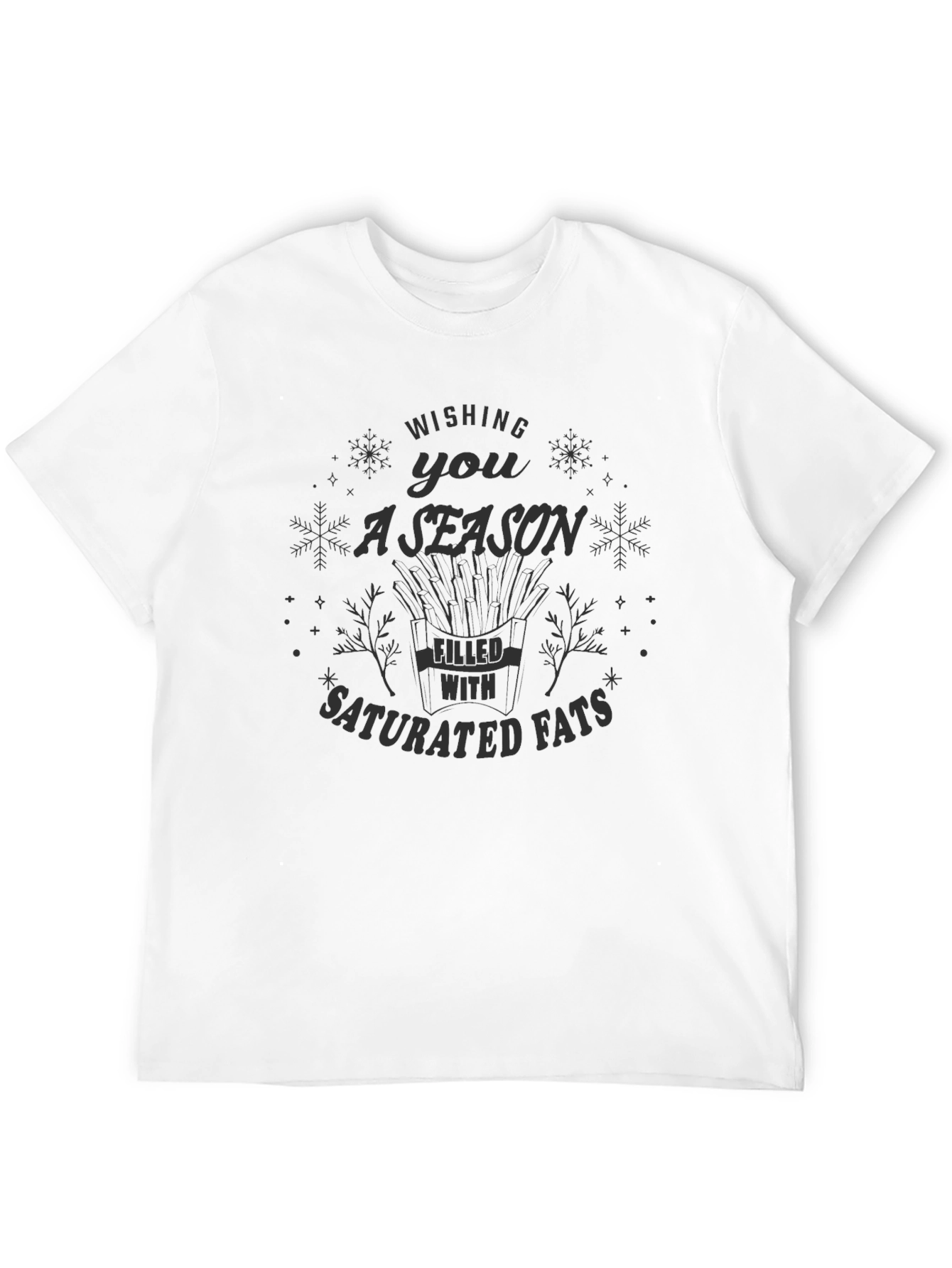 Funny Saturated Fats Holiday T-Shirt