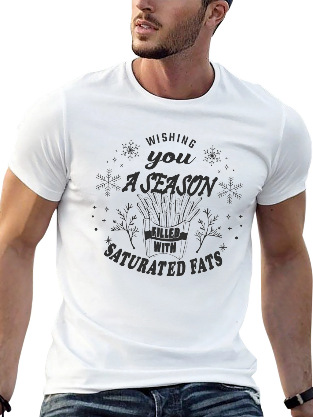 Funny Saturated Fats Holiday T-Shirt