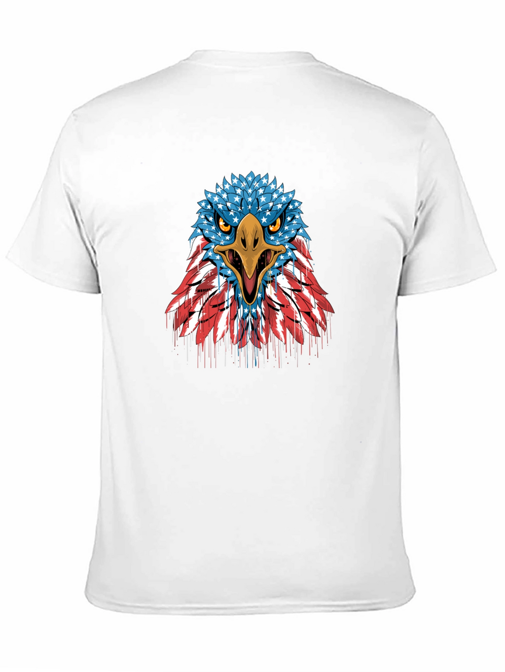 American Flag Eagle Graphic T-Shirt - Patriotic USA Pride