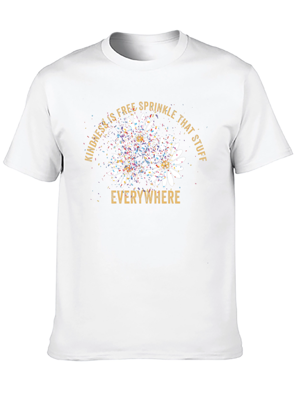 Kindness Sprinkle Black Graphic Tee
