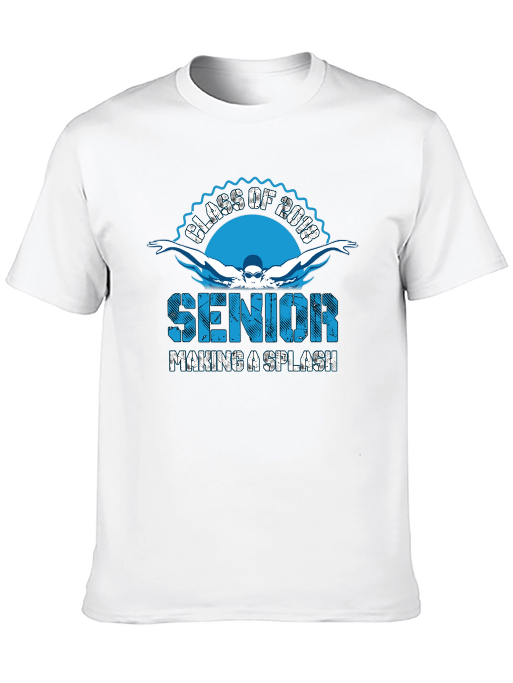 Senior Class of 2018 Swimming T-Shirt