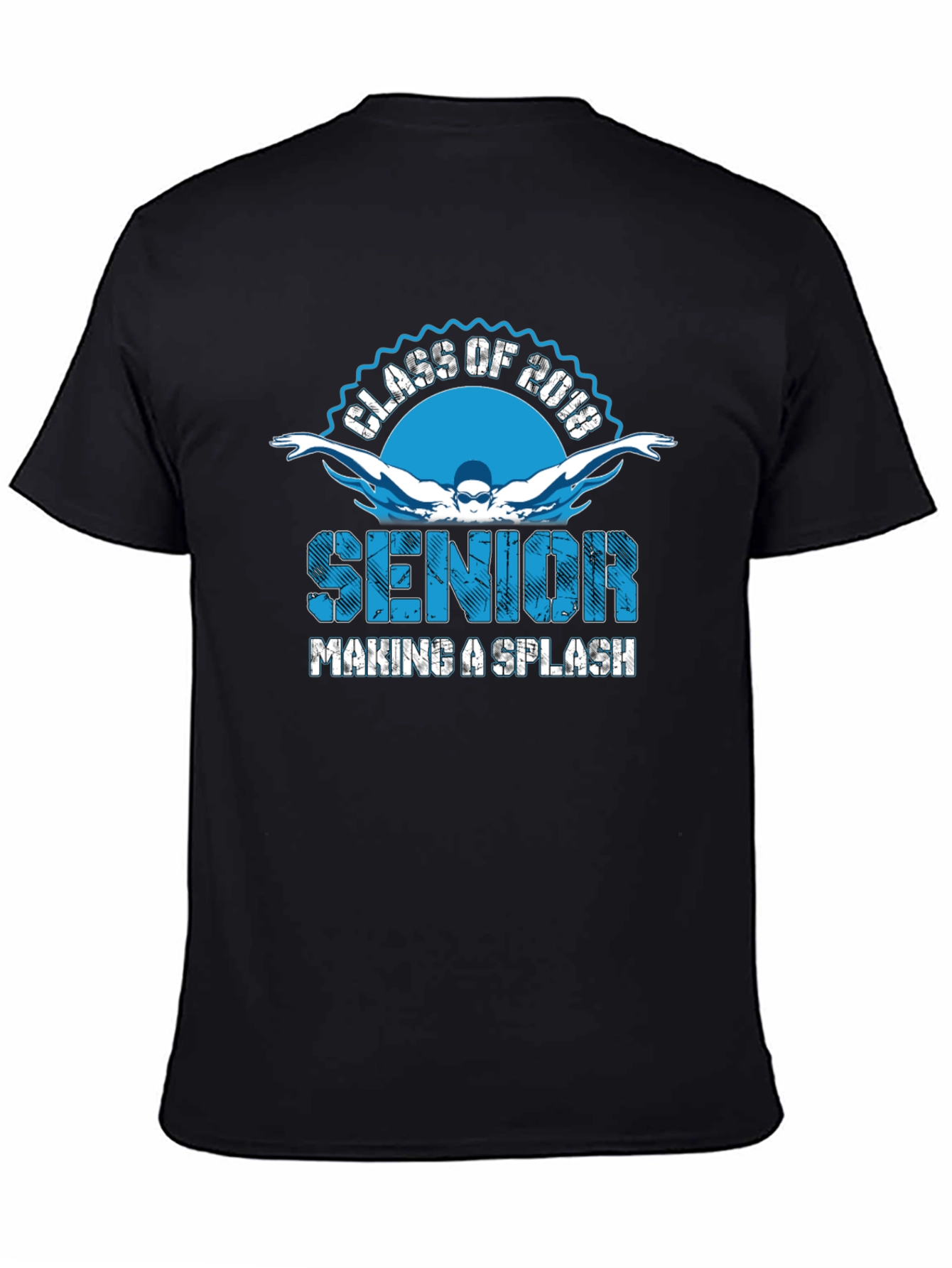 Senior Class of 2018 Swimming T-Shirt