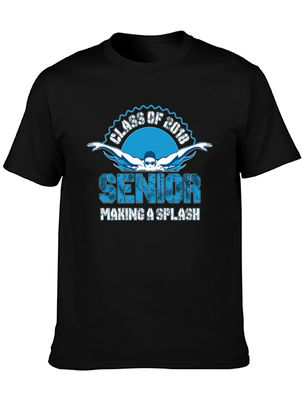 Senior Class of 2018 Swimming T-Shirt