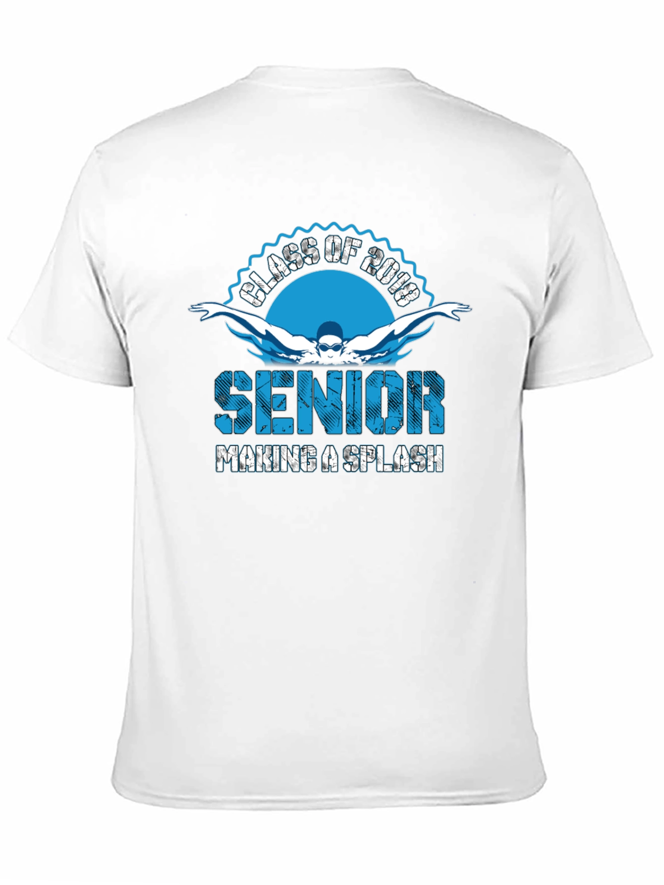 Senior Class of 2018 Swimming T-Shirt