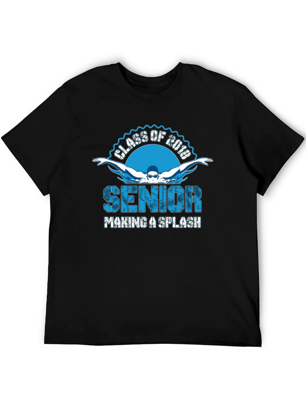 Senior Class of 2018 Swimming T-Shirt