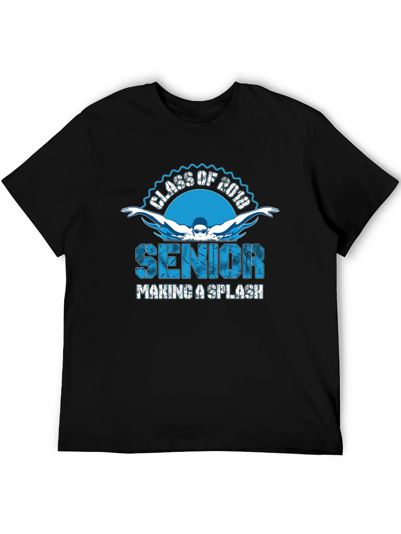 Senior Class of 2018 Swimming T-Shirt