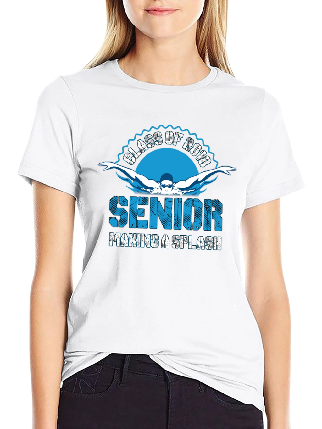 Senior Class of 2018 Swimming T-Shirt