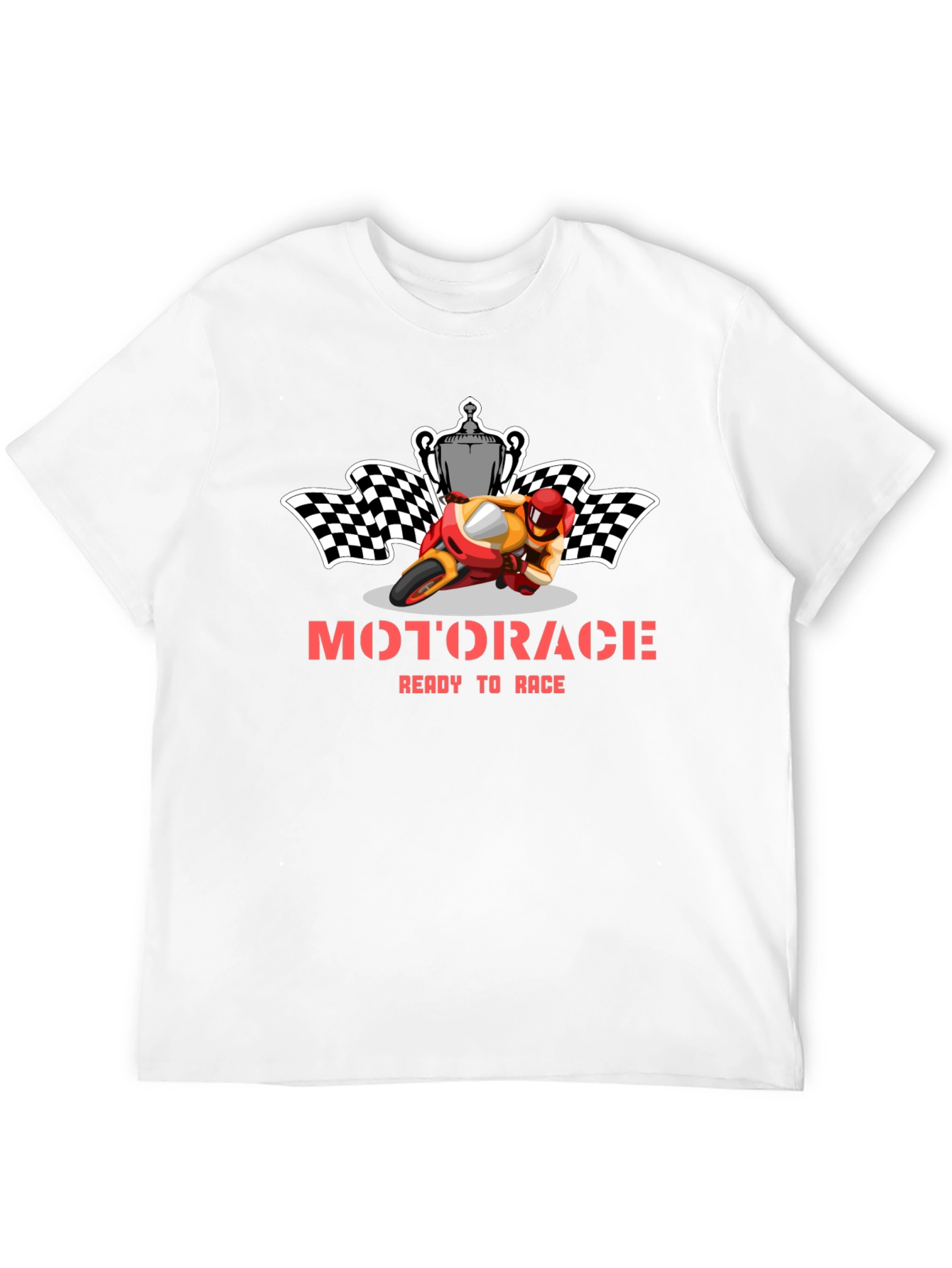 Motorace Ready to Race Graphic Tee - Black