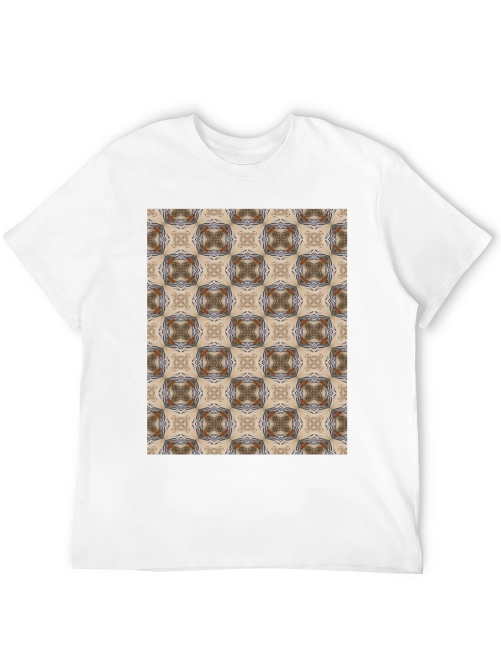 Geometric Pattern T-Shirt - Modern Style