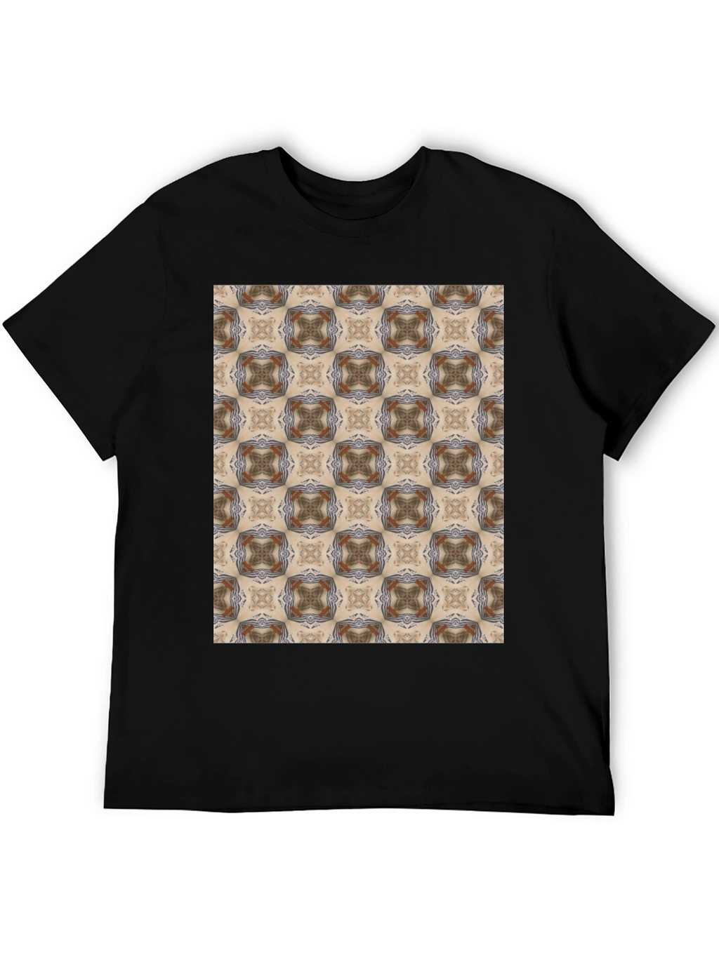 Geometric Pattern T-Shirt - Modern Style