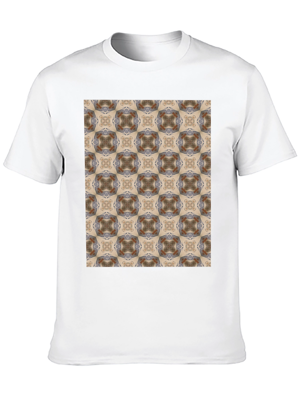 Geometric Pattern T-Shirt - Modern Style