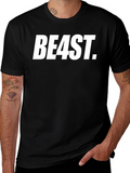 BE4ST. Graphic T-Shirt Black
