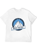Tour du Mont Blanc Black T-Shirt