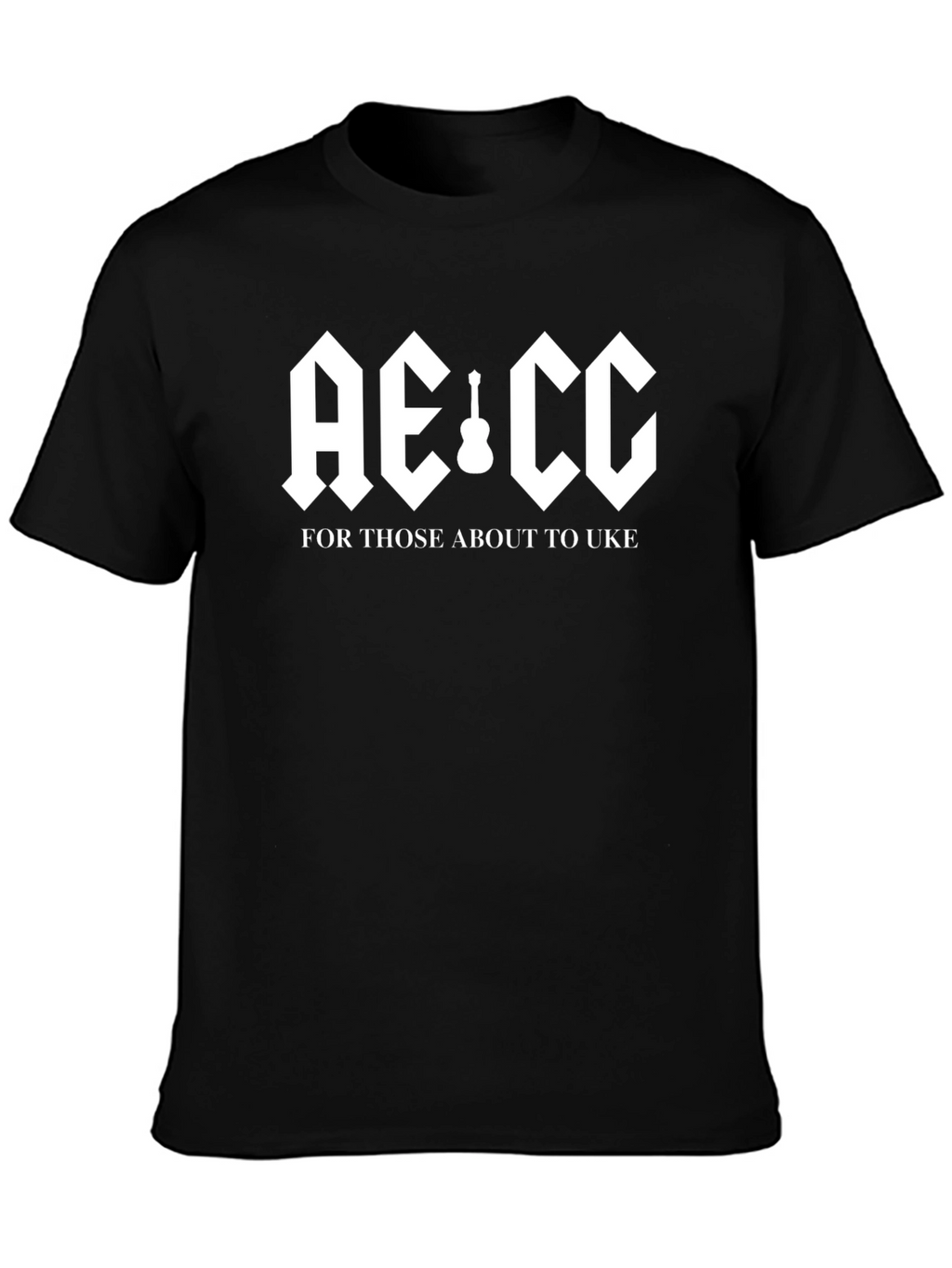 AE:CC Ukulele T-Shirt - Rock Inspired Design