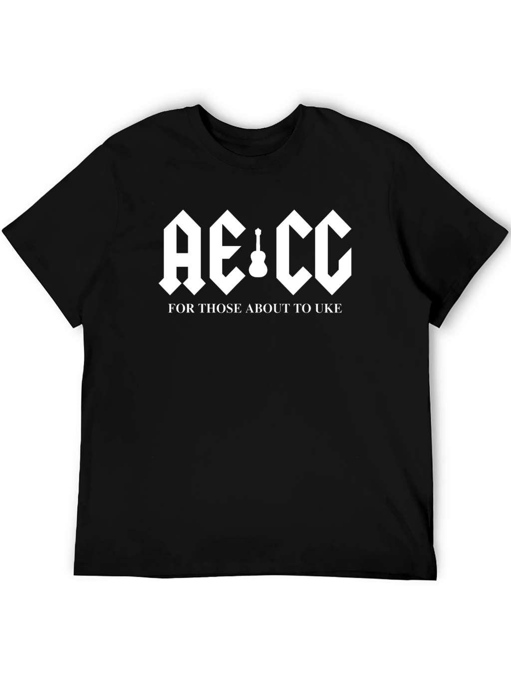 AE:CC Ukulele T-Shirt - Rock Inspired Design