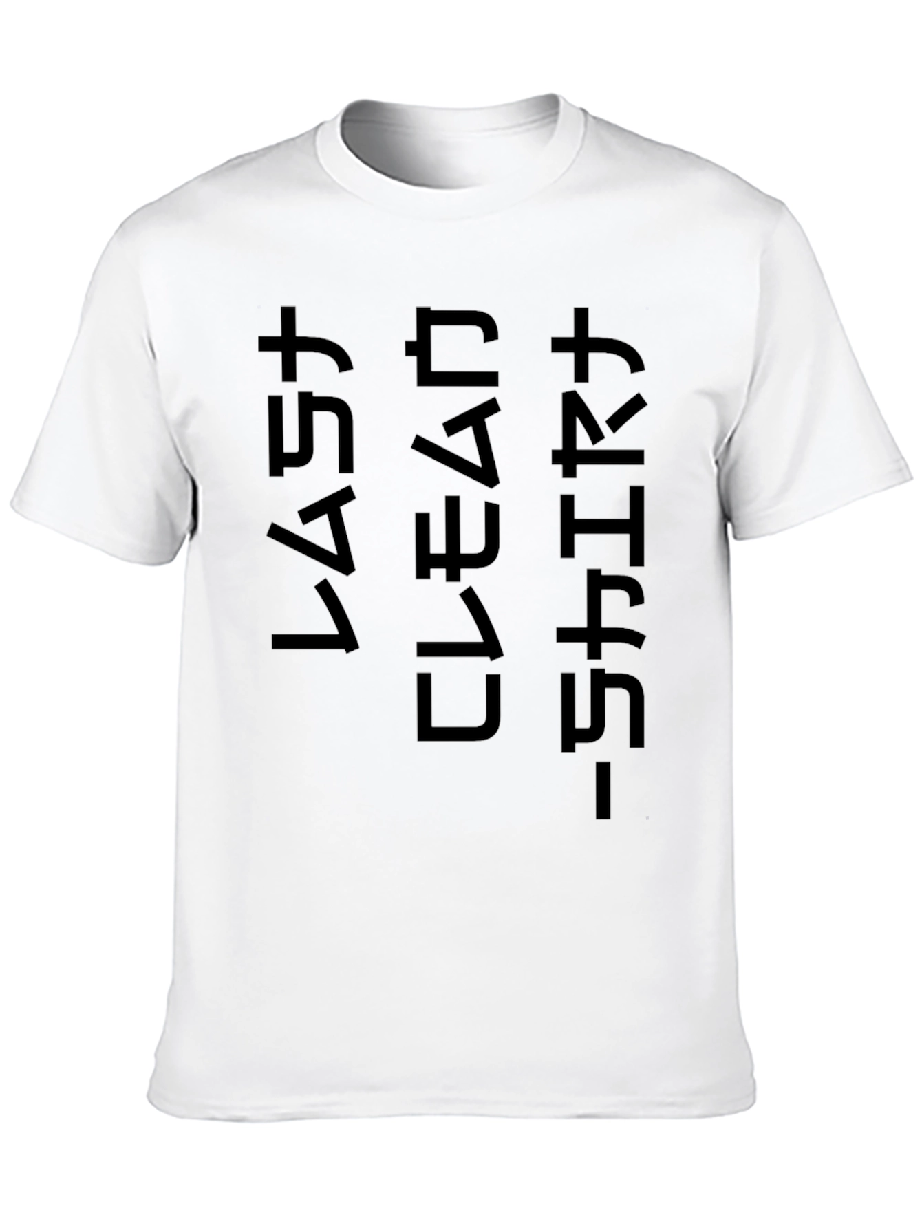 Last Clean Shirt Graphic Tee - Black