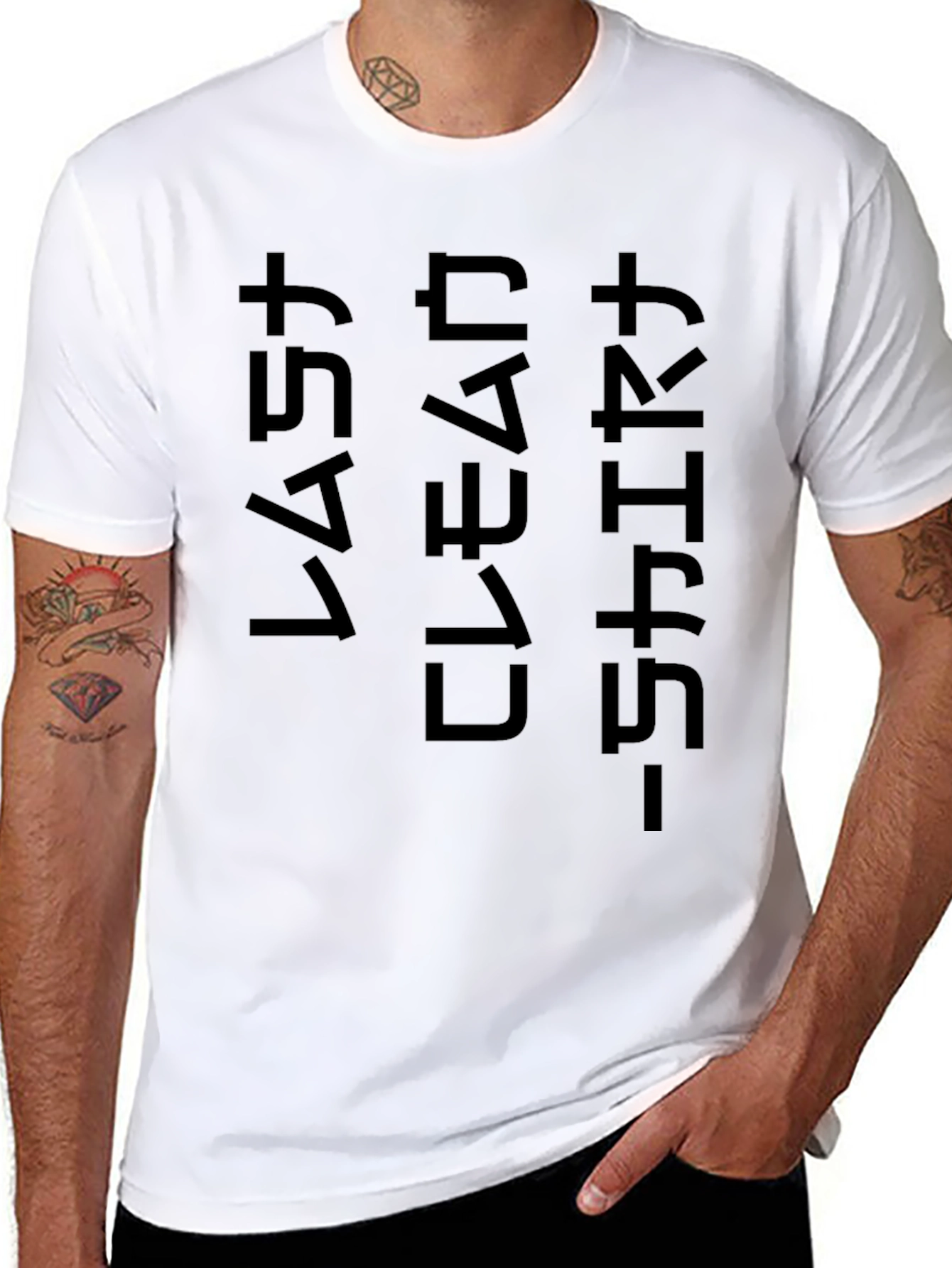 Last Clean Shirt Graphic Tee - Black