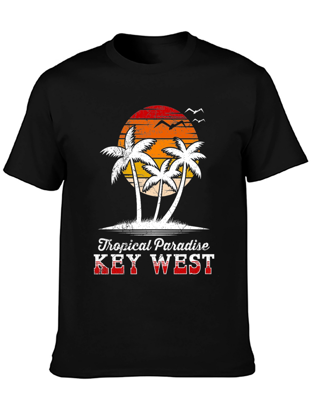 Tropical Paradise Key West Graphic Tee