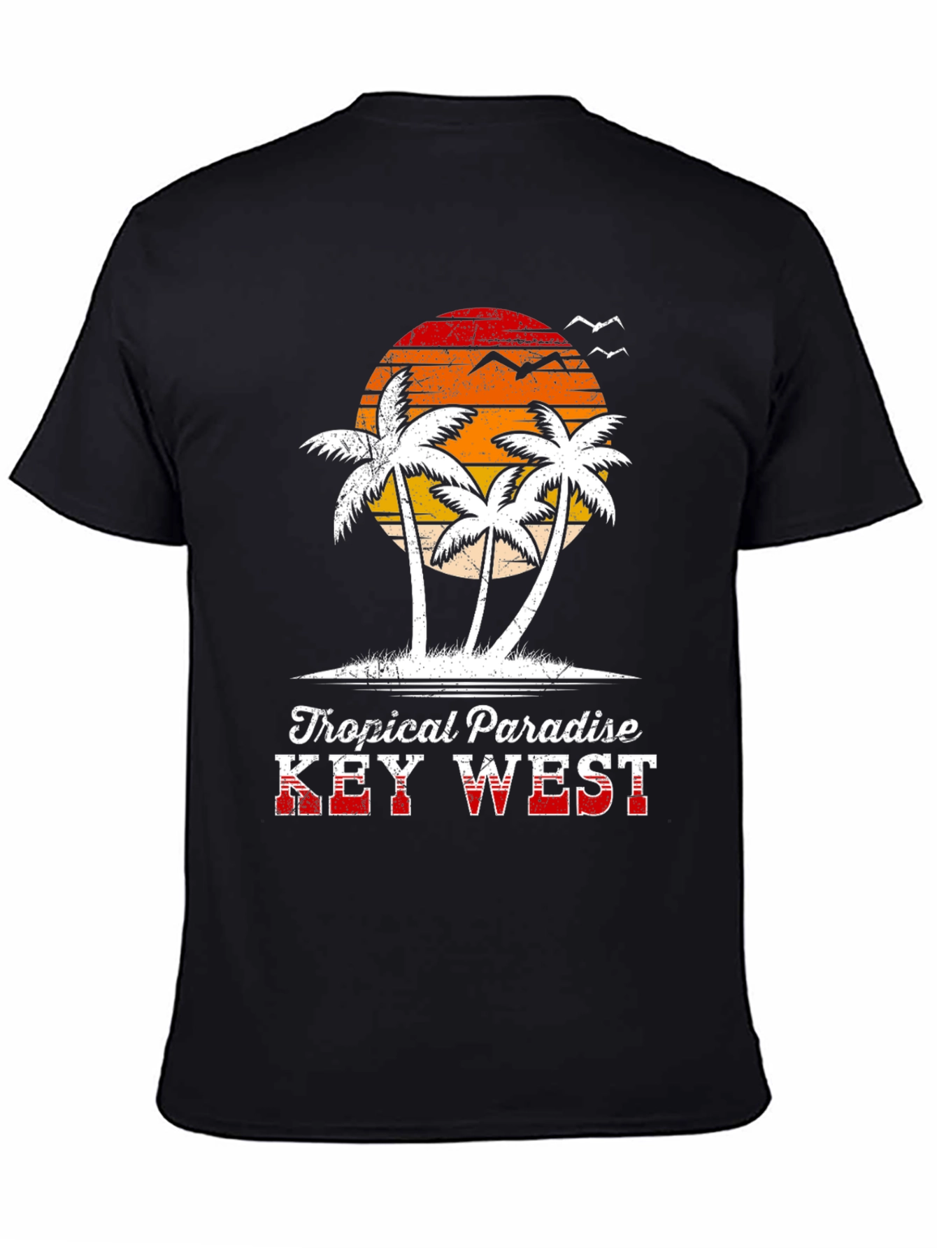 Tropical Paradise Key West Graphic Tee