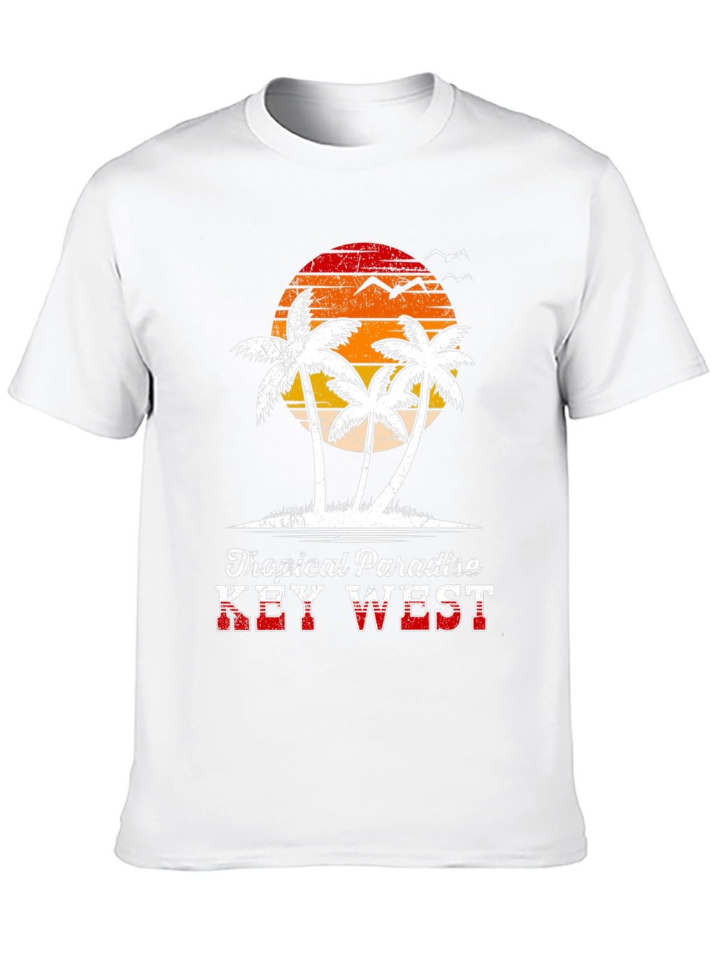 Tropical Paradise Key West Graphic Tee