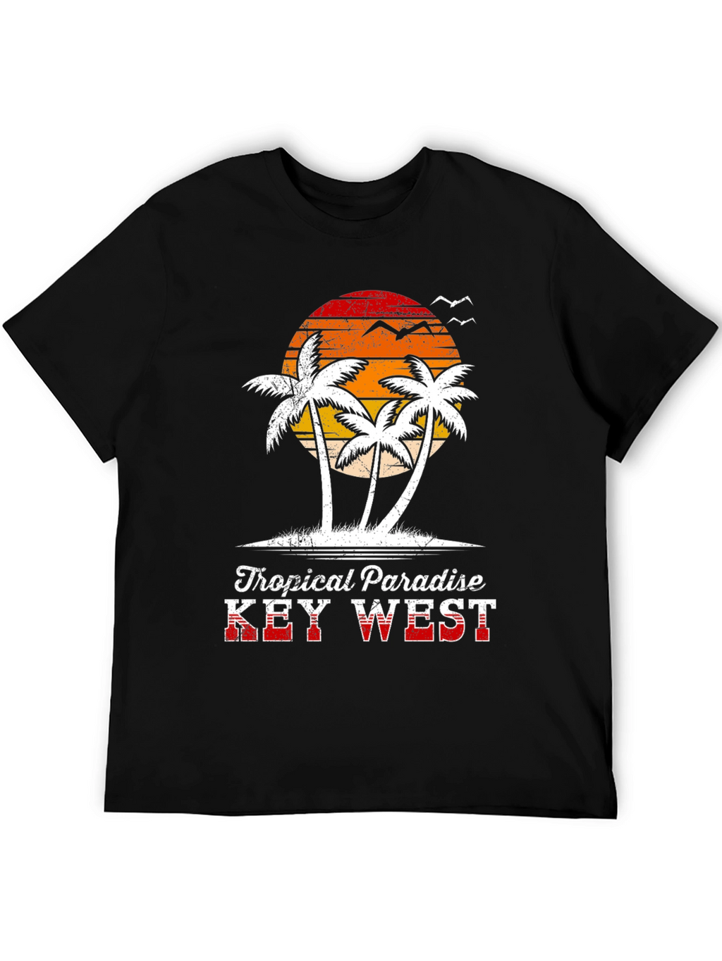 Tropical Paradise Key West Graphic Tee