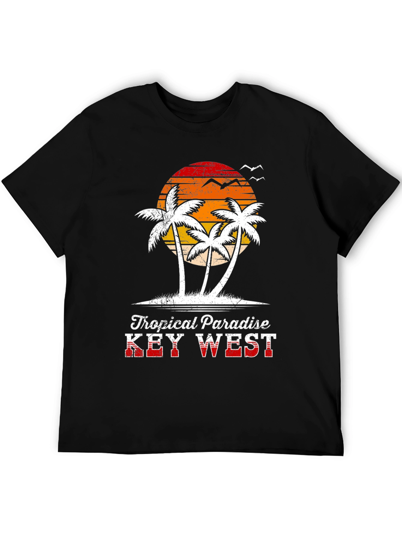 Tropical Paradise Key West Graphic Tee
