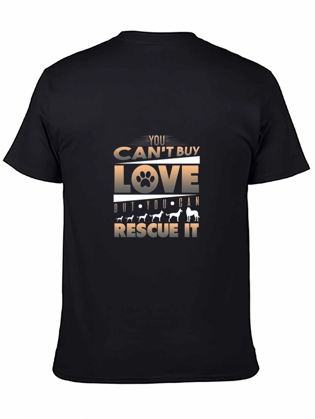 Rescue Dog Love Graphic Tee