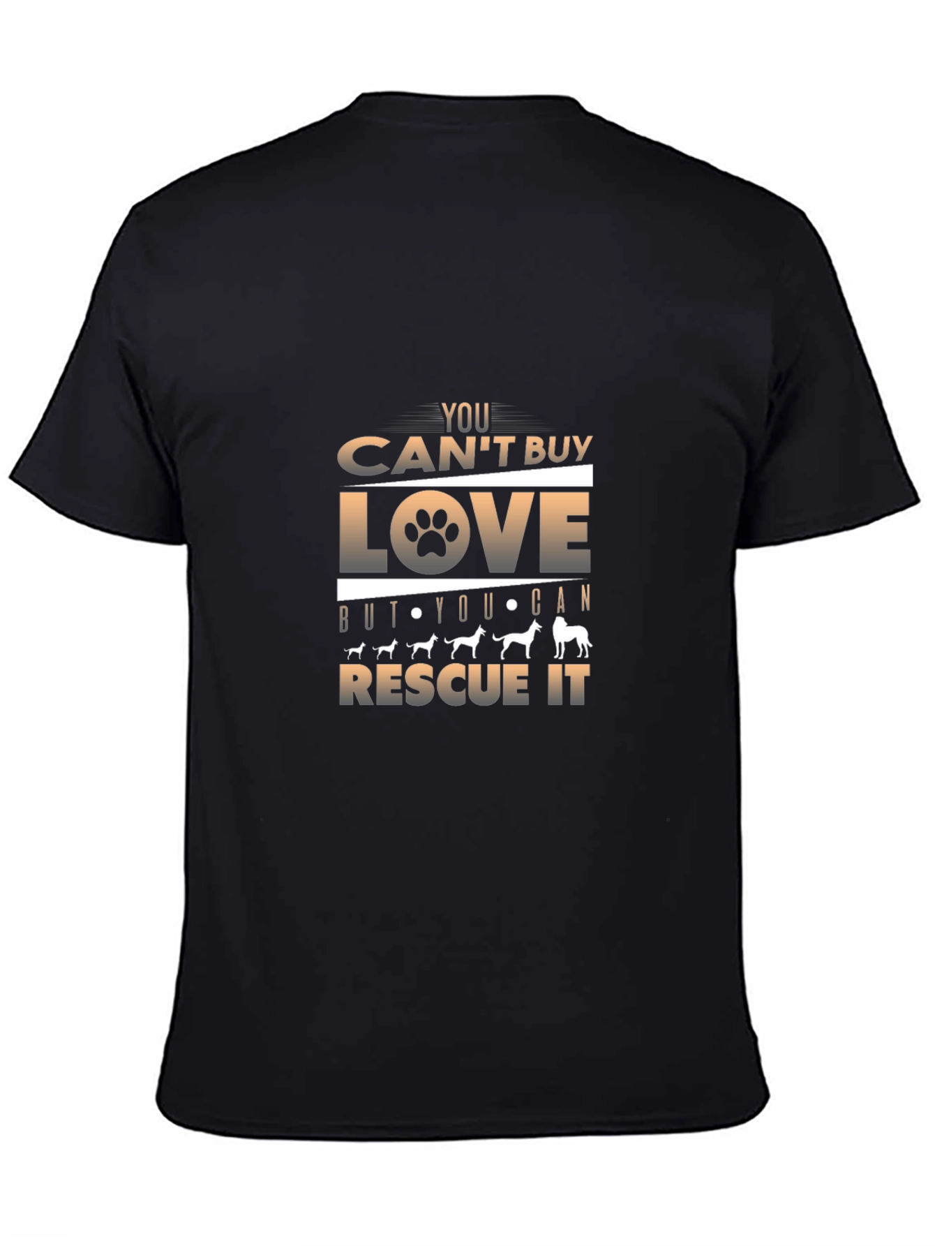 Rescue Dog Love Graphic Tee