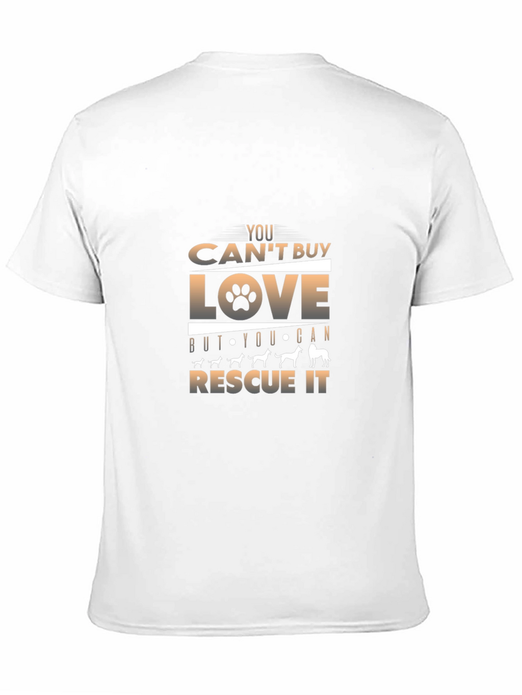 Rescue Dog Love Graphic Tee