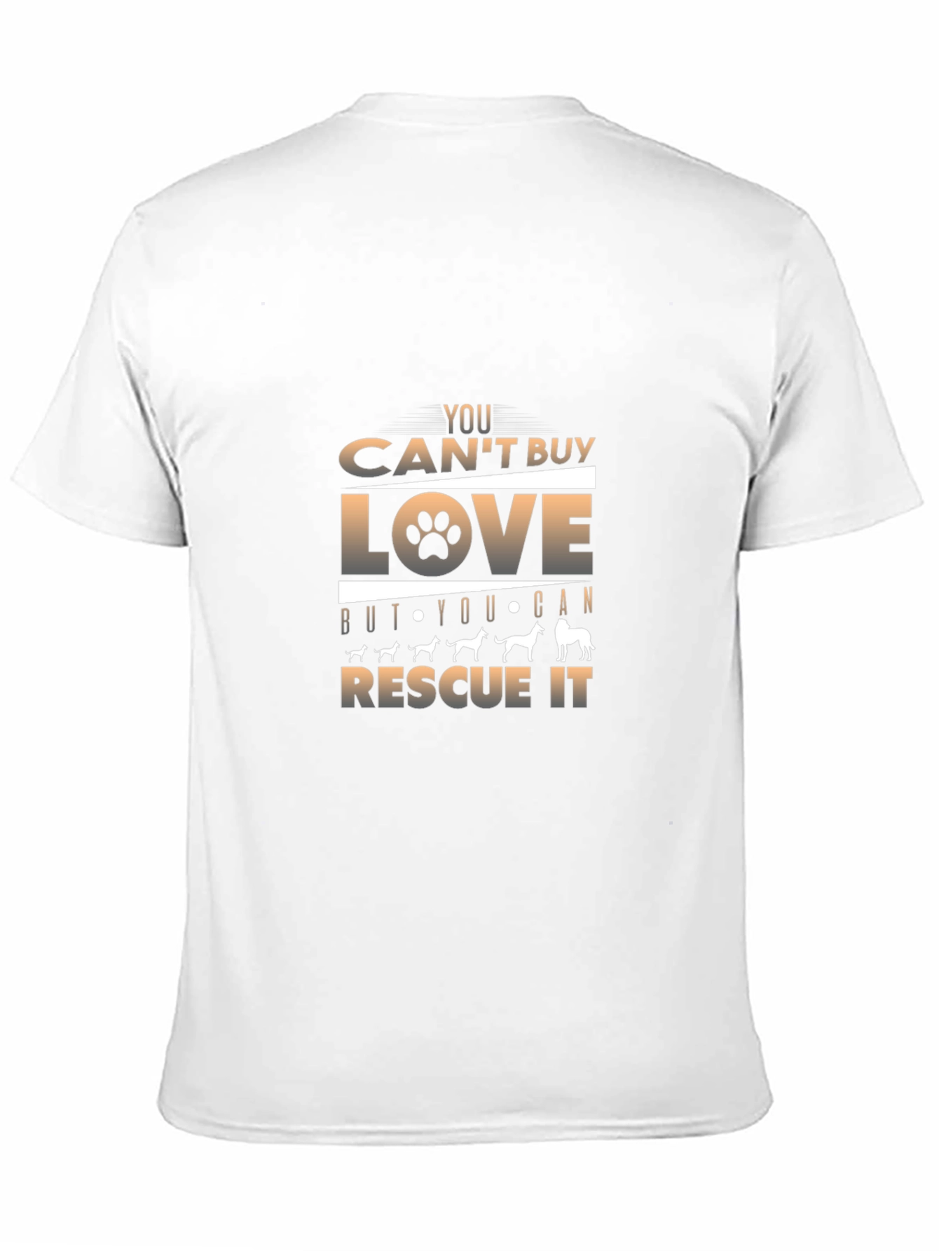 Rescue Dog Love Graphic Tee