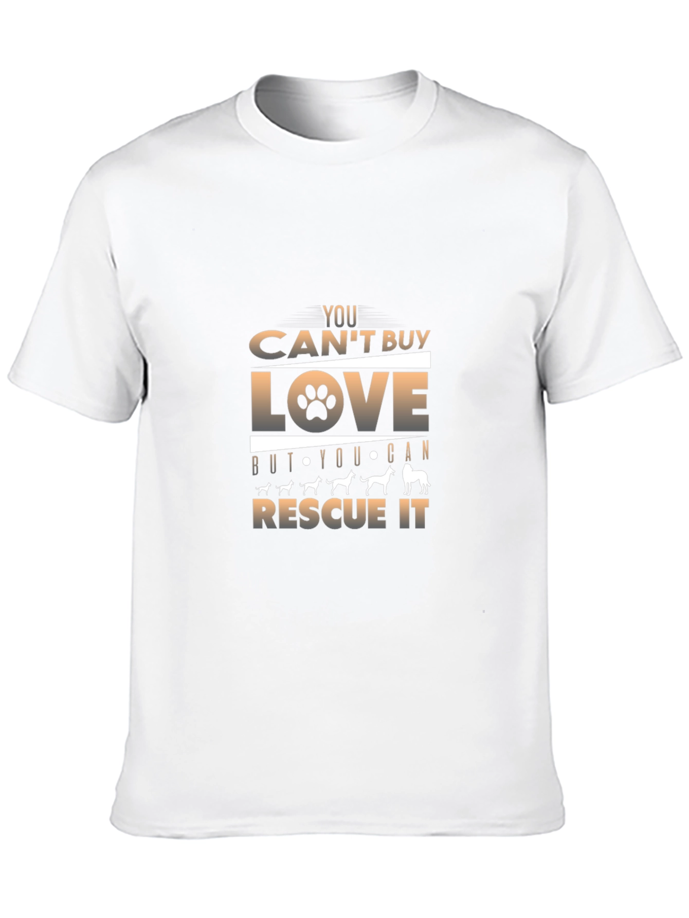 Rescue Dog Love Graphic Tee