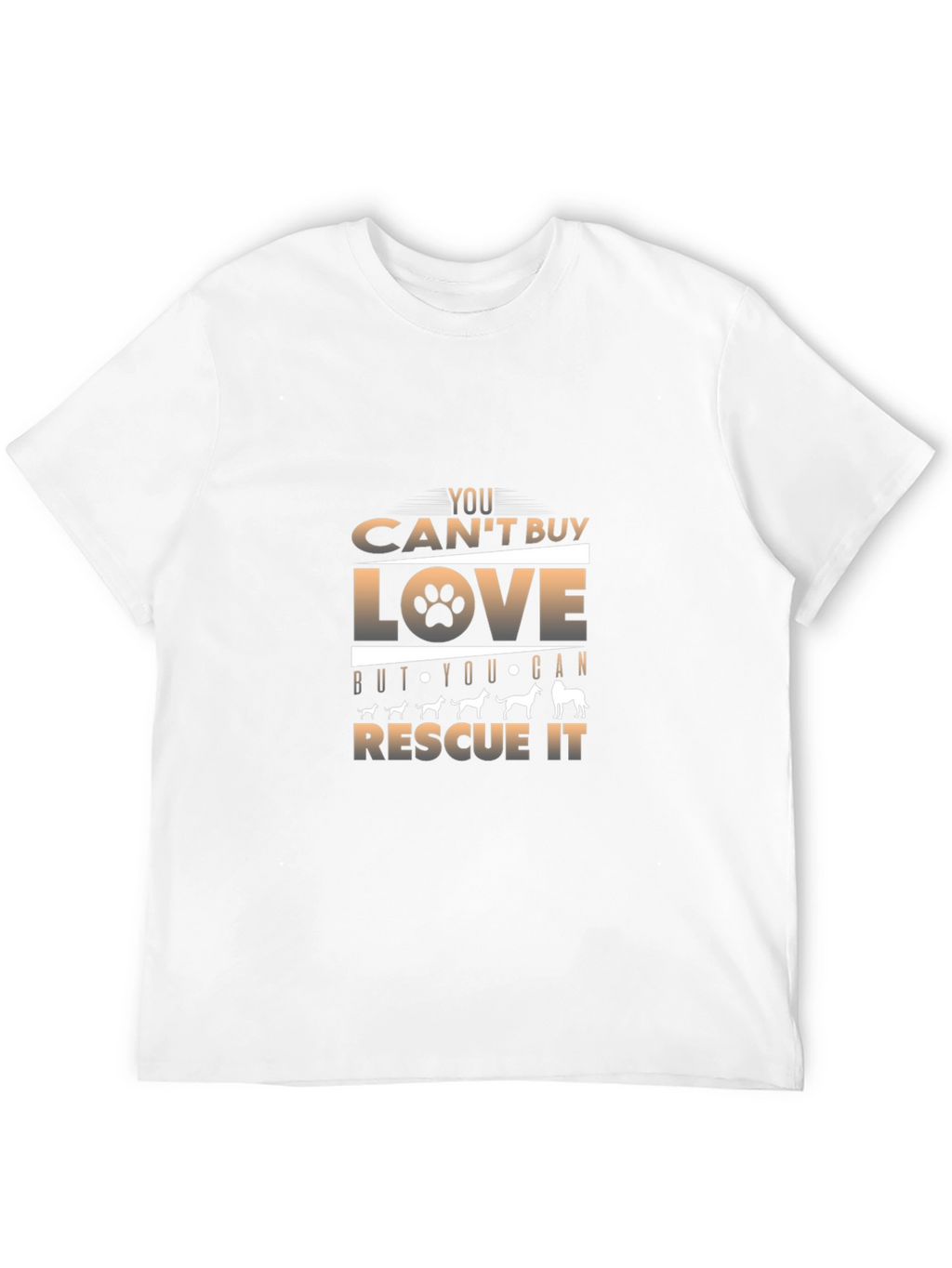 Rescue Dog Love Graphic Tee